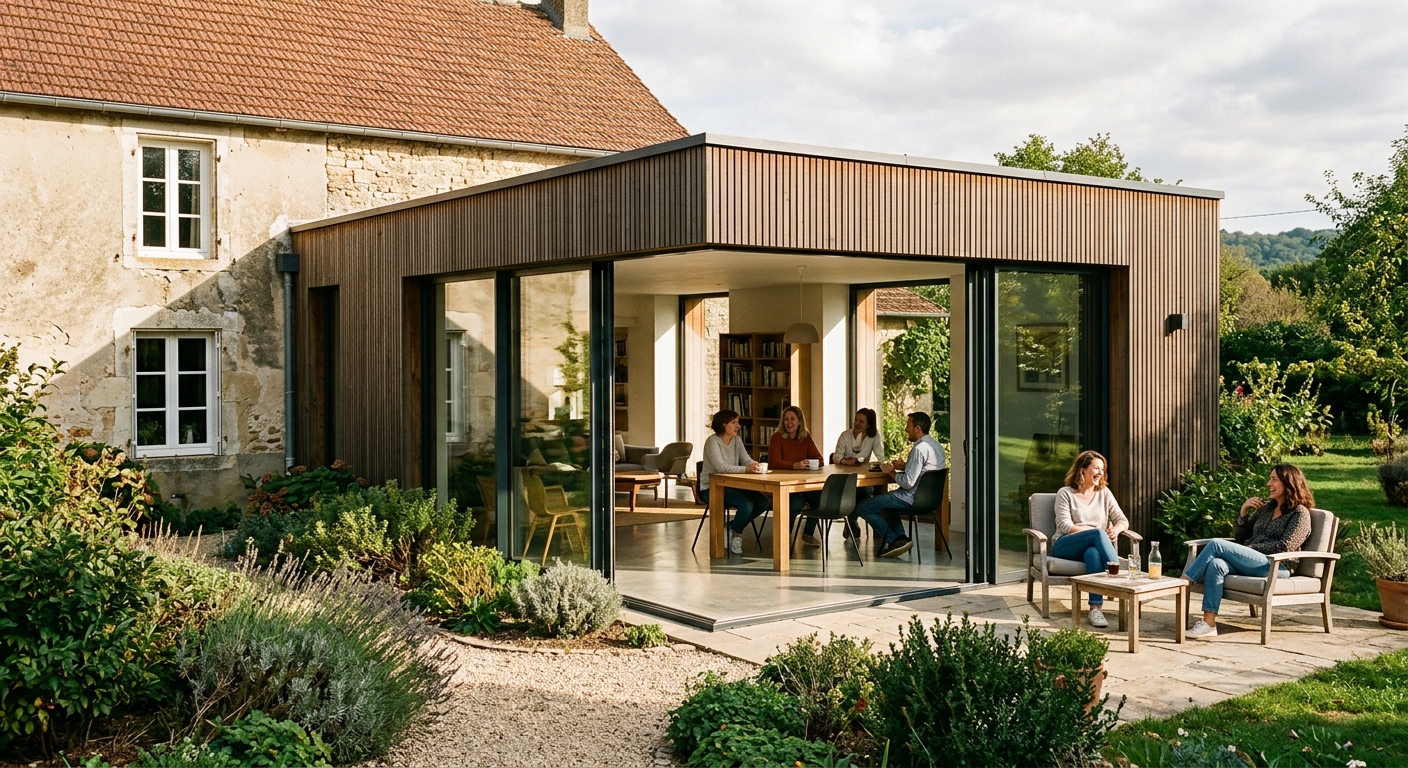 extension maison Seynod