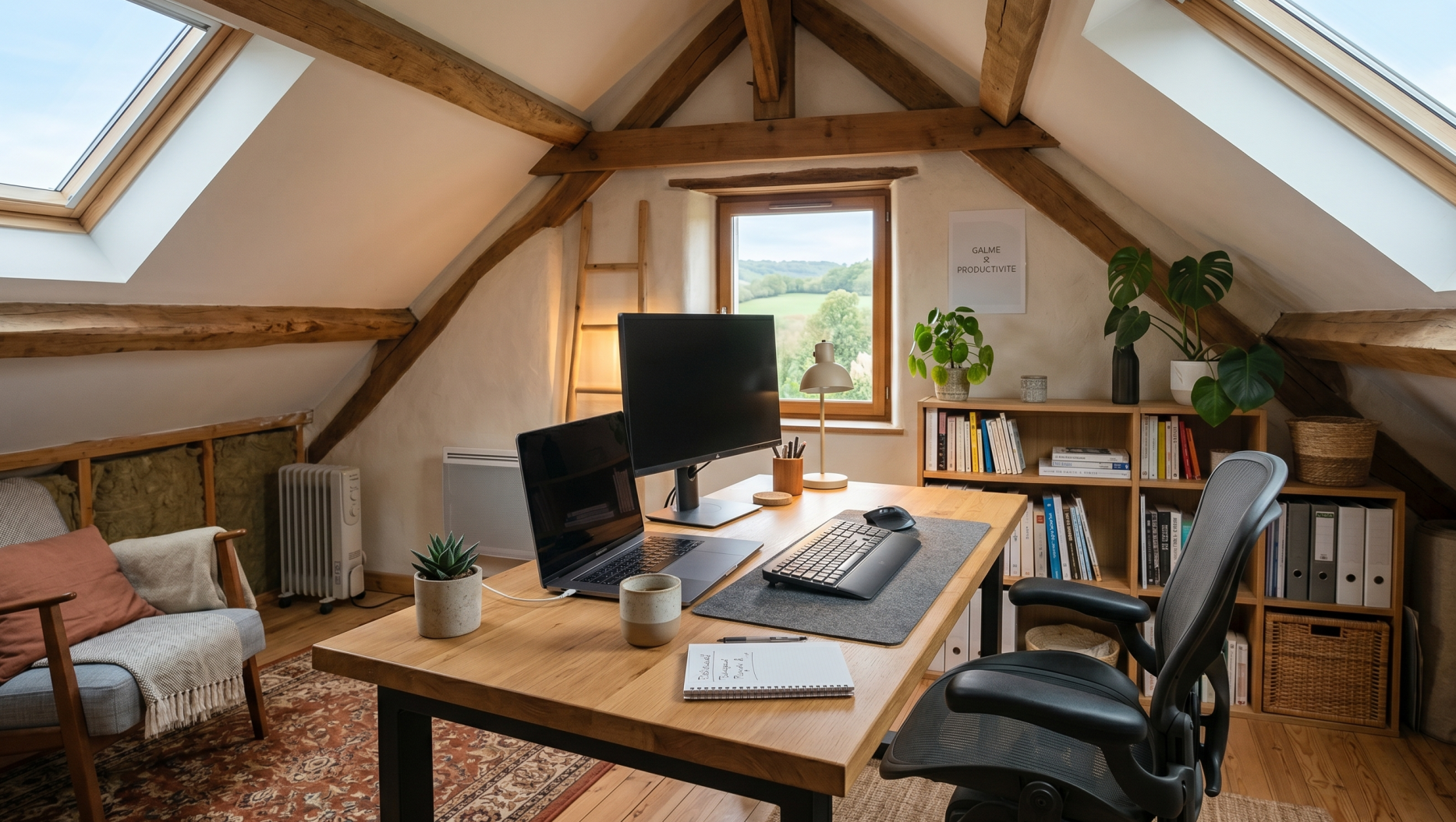 Bureau combles